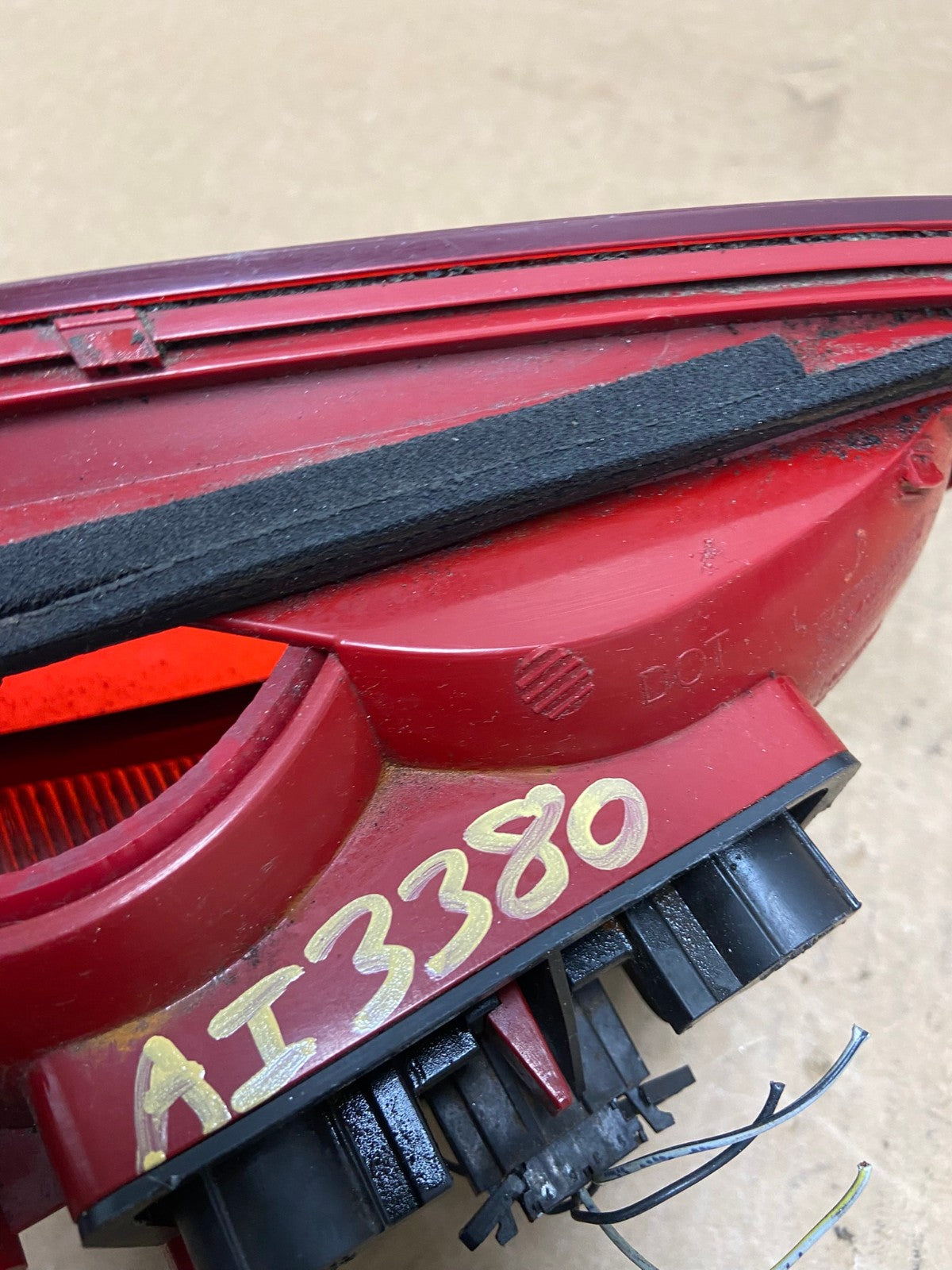 2009 2010 2011 2012 Audi A4 Sedan Left Driver Side Inner Tail Light AI33807