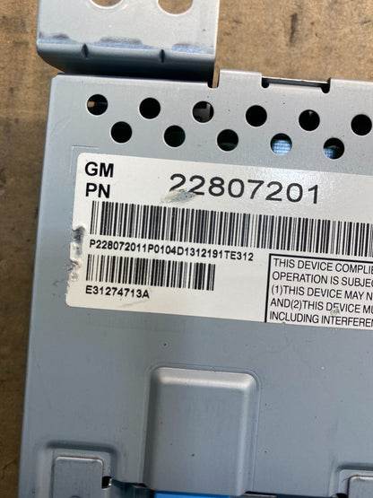 2010 - 2011 Chevrolet Equinox Radio Display Screen Information Dash Oem AA7820DG4