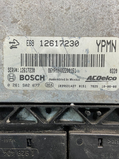 2010 2011 GMC Acadia Traverse Engine Control Module ECM ECU 12617230 AE4716 DW2