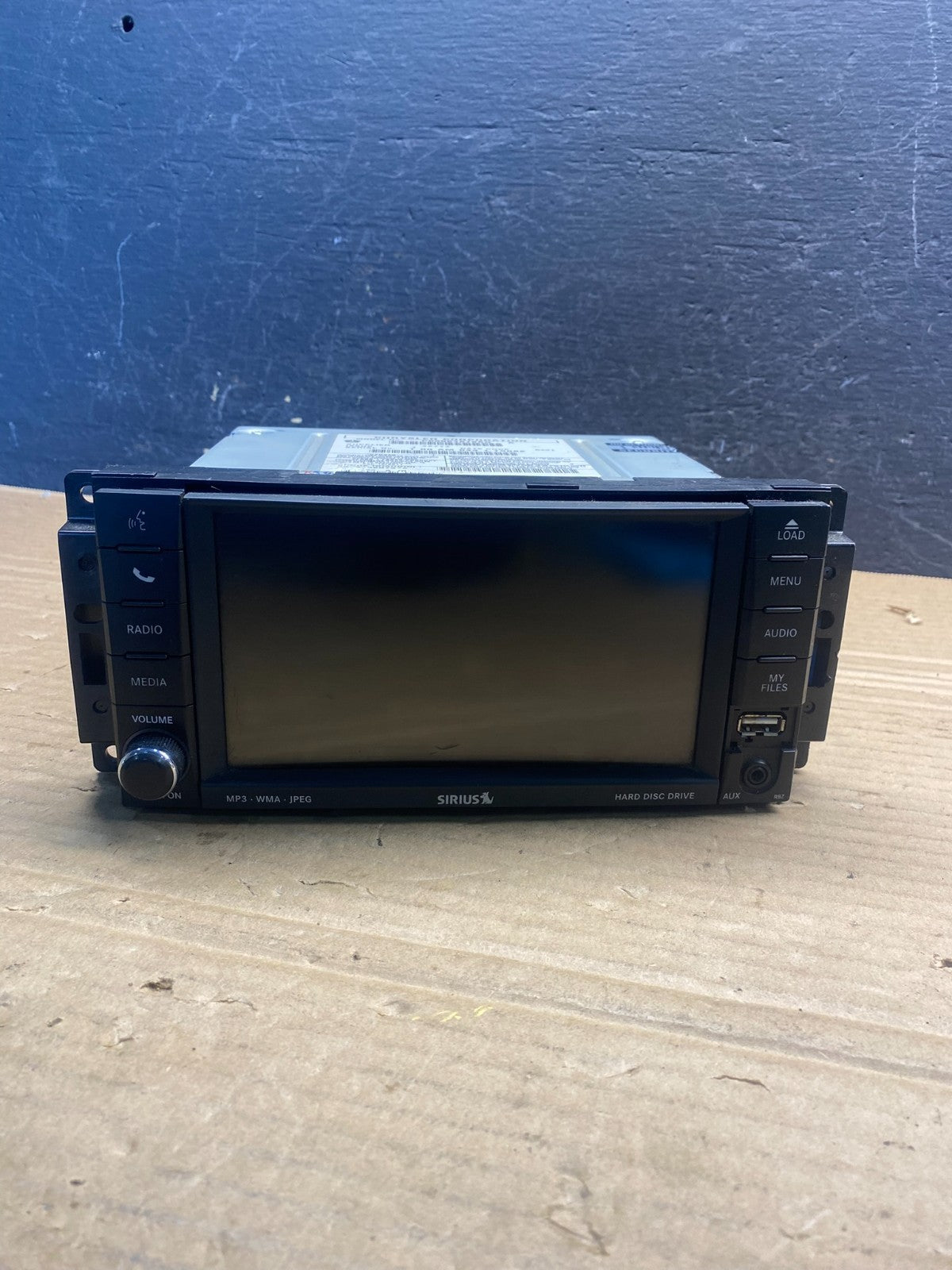 2007 2014 Jeep Dodge Chrysler Screen Display CD Player Satellite Radio AE4785 DG0
