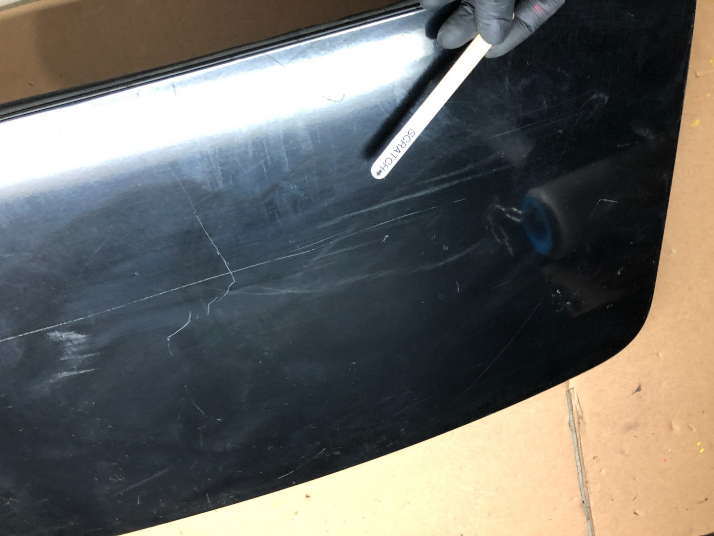2007 to 2010 Ford Edge Rear Spoiler Wing With Brake Light OEM 7845K1