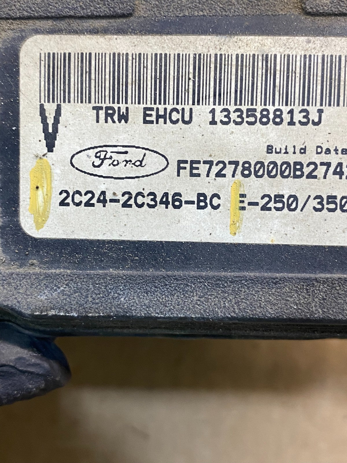 2003 2007 Ford E250 E350 Anti-Lock ABS Antilock Brake Pump AG9602 DG6