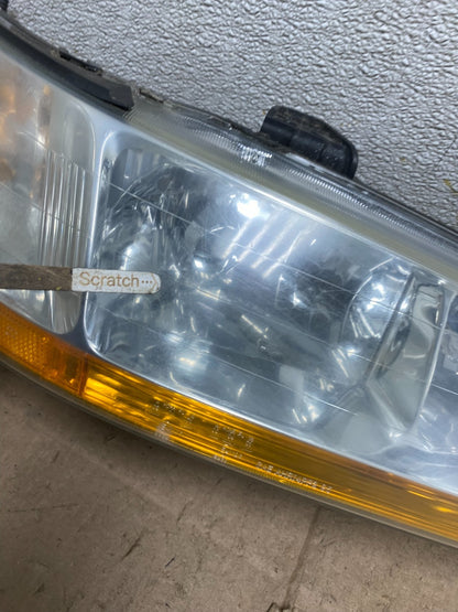 1998 to 2002 Honda Accord Left+Right Set Side Headlights W2965 DW4