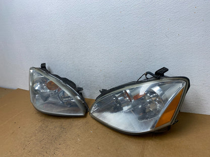 2002 to 2004 Nissan Altima Left+Right Side Set Halogen Headlights AE1146 DW1