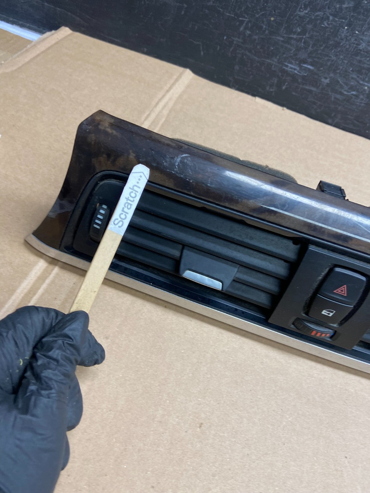 2012-2018 BMW F30 3 320i 328i Front Center Dash Air Vent Panel Trim OE AI6214 DG5