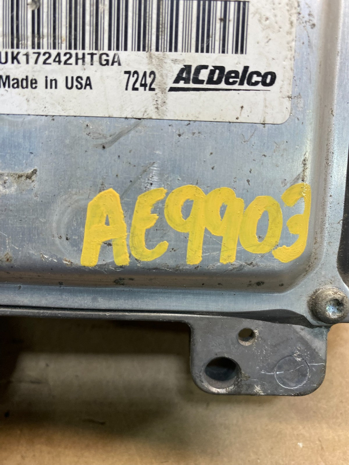 2008 Chevrolet Silverado 2500 5.3L Engine Control Module ECM ECU AE9903 DW3