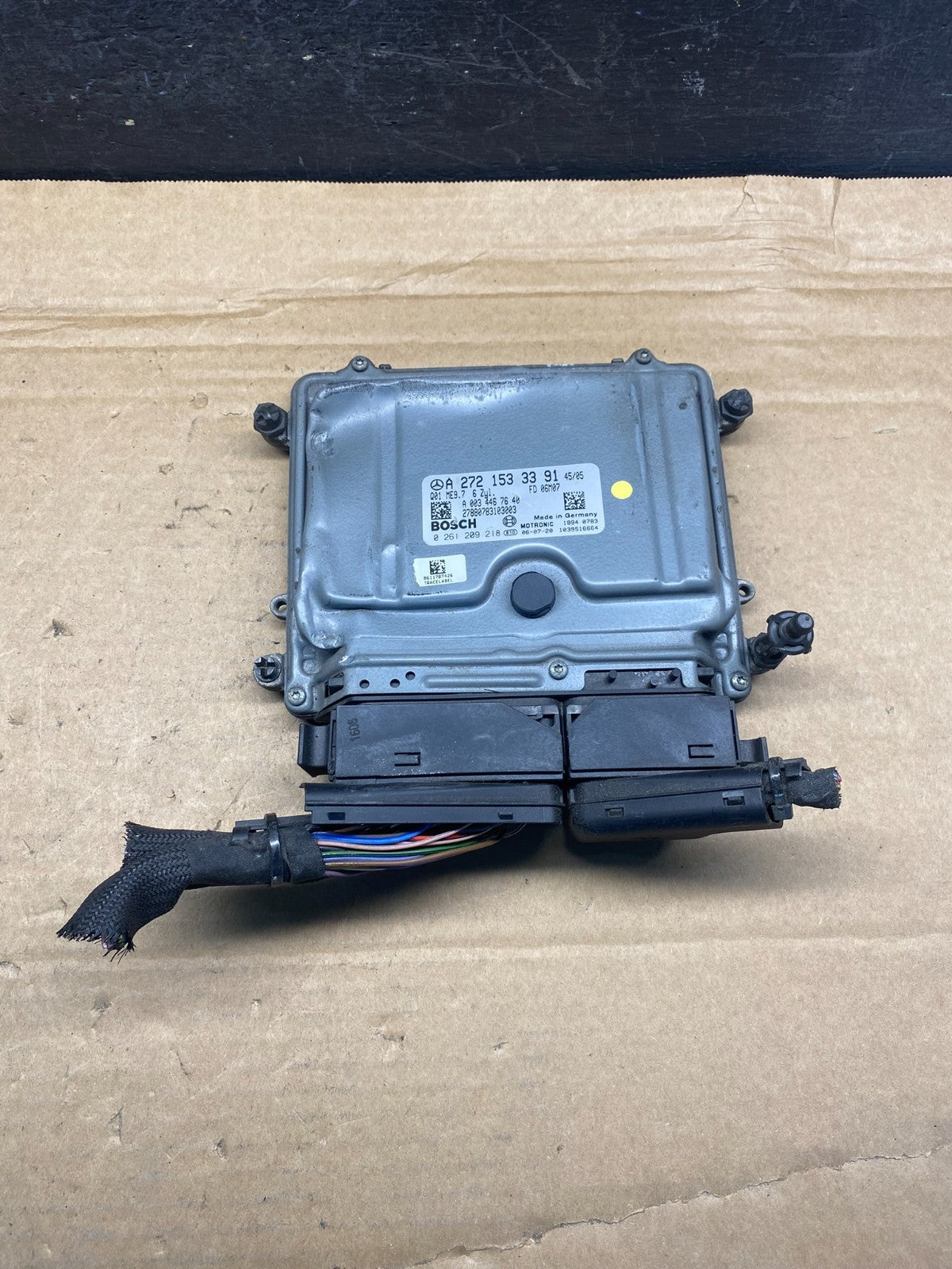 2006-2009 Mercedes C280 C350 CLK350 ECU ECM Engine Computer Module AH4893 DW0