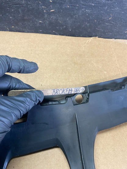 2008 to 2010 Porsche Cayenne Front Under Bumper Garnish 7L5853915 N8958 DG8