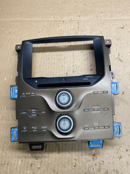 2011-2014 Ford Edge Heater Climate Control Radio CD Control Dash Bezel AC6614 DG0