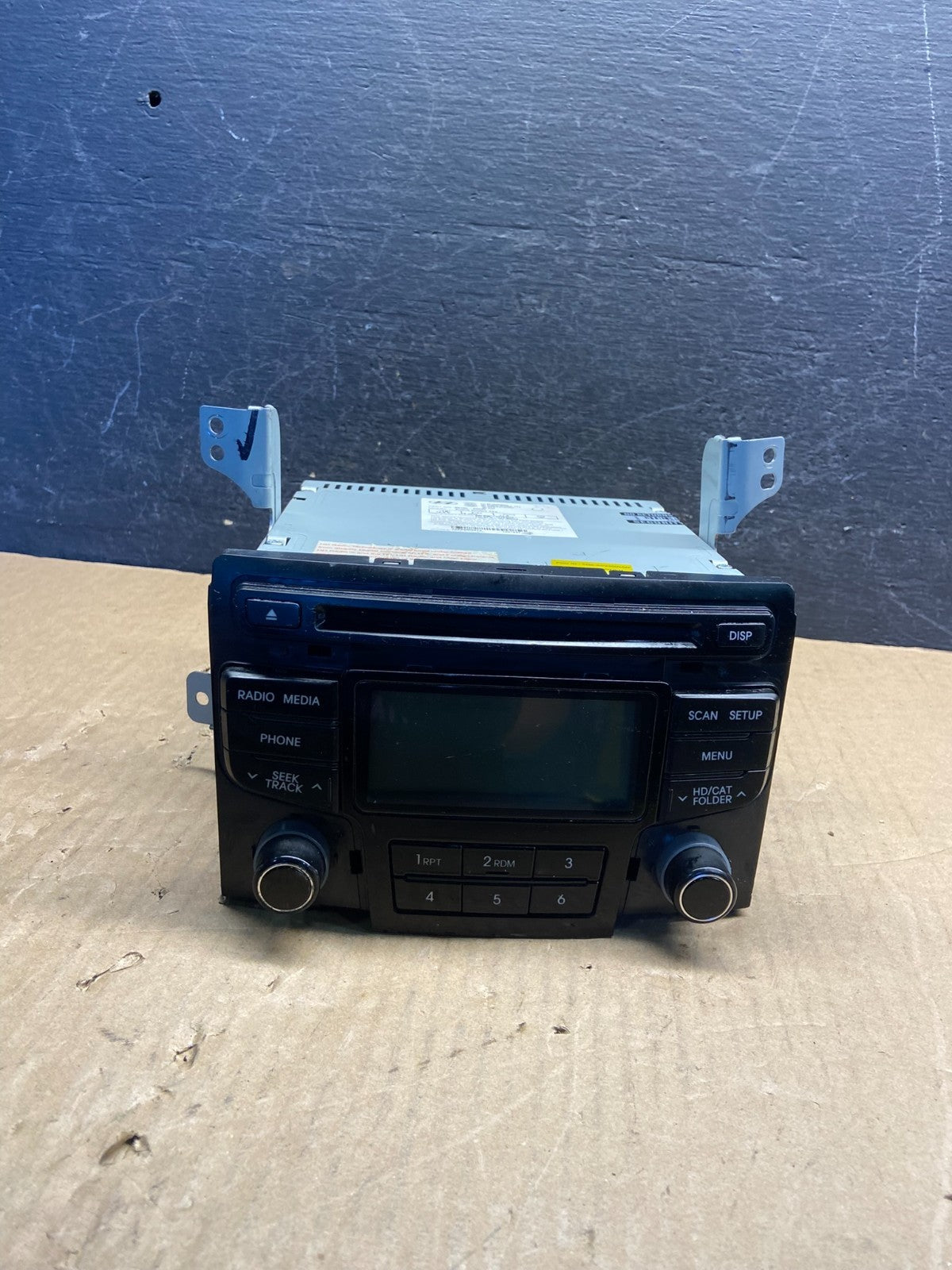 2012 to 2014 Hyundai Sonata Radio CD Player Screen Display AF9413 DW0