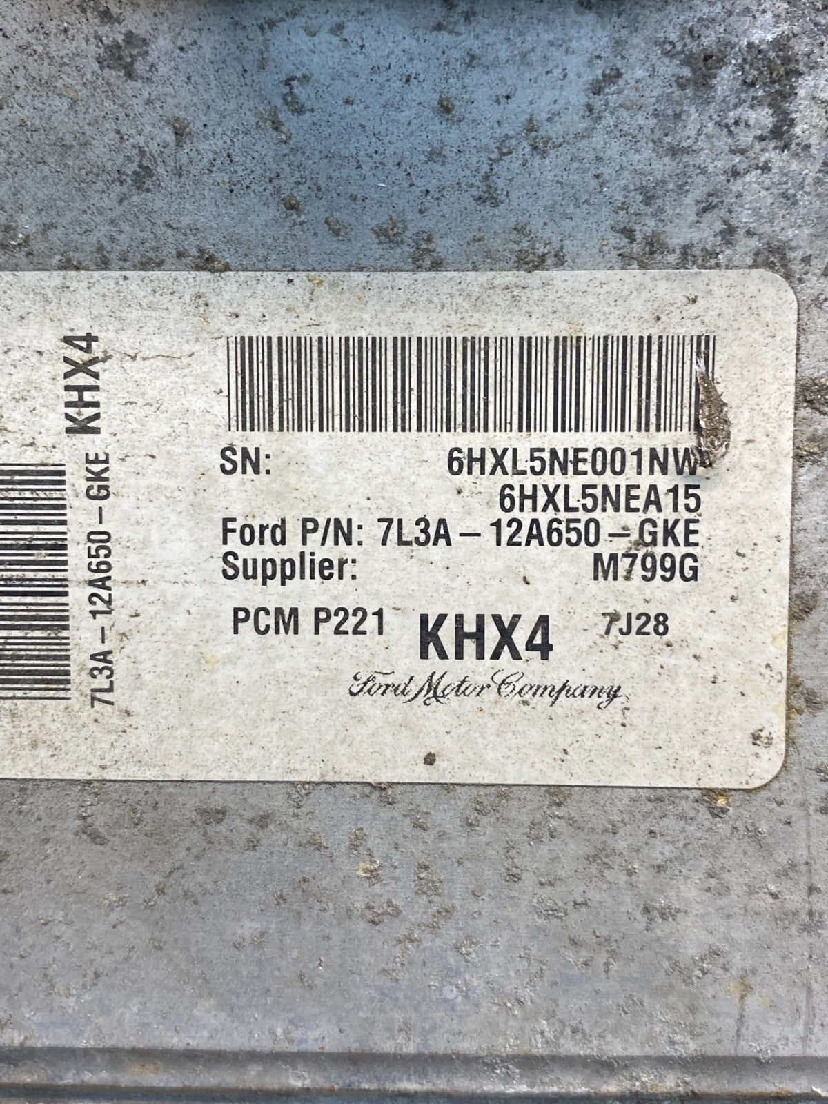 2007 2008 Ford F-150 F150 5.4L Engine Control Unit ECU Computer Module ag7522 DG2