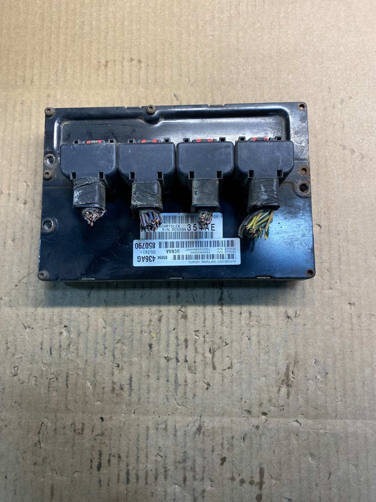 2007 Dodge RAM 1500 5.7L ECU ECM Engine Control Computer p05094436ag Z4729 DG2