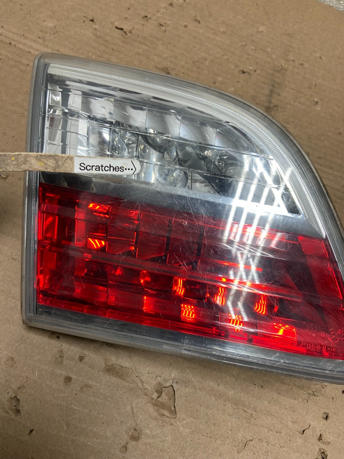 2010 2011 2012 Mazda CX-9 Tail Light Inner Left Driver LH Side AB11243