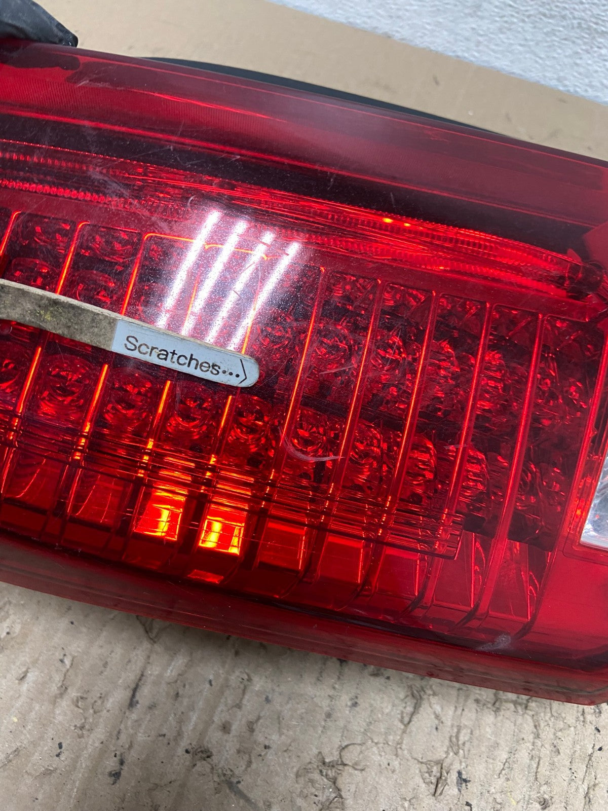 2008 to 2013 Cadillac CTS Left Driver Lh Side Led Side Tail light AF7213 LK3
