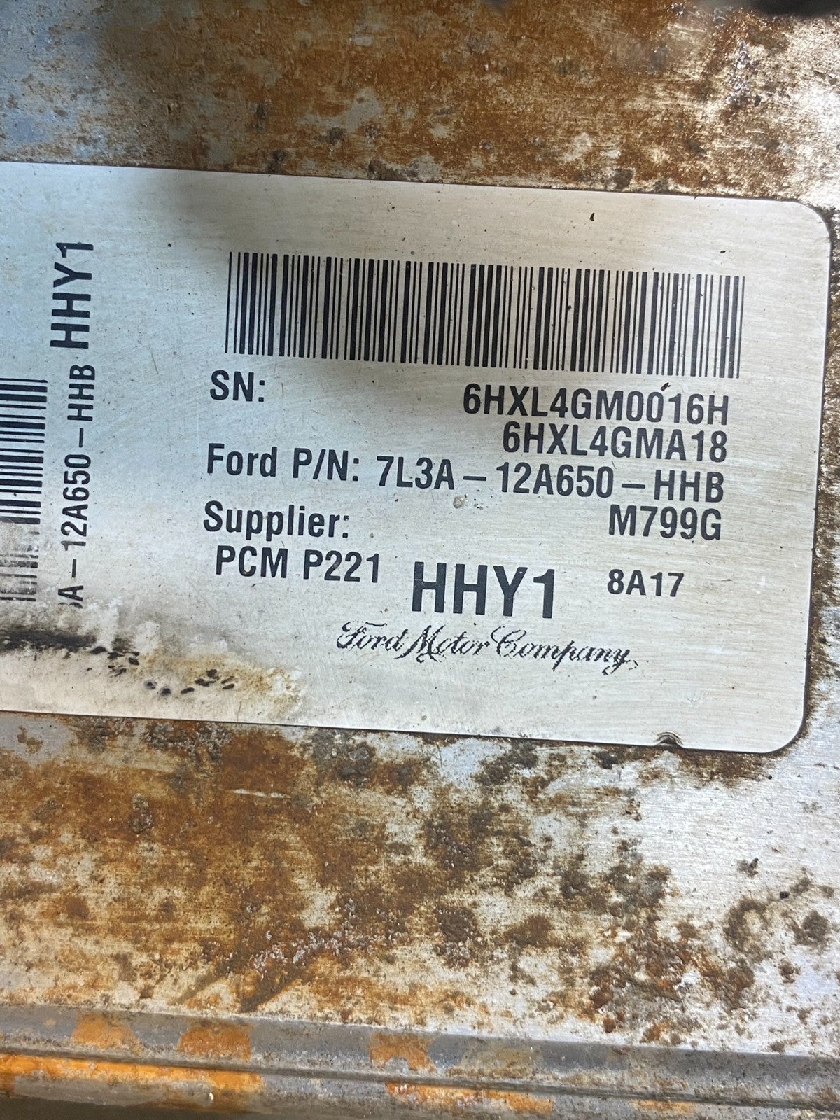 2007 2008 Ford F-150 F150 Engine Control Unit ECU Computer Module ah3384 DG2