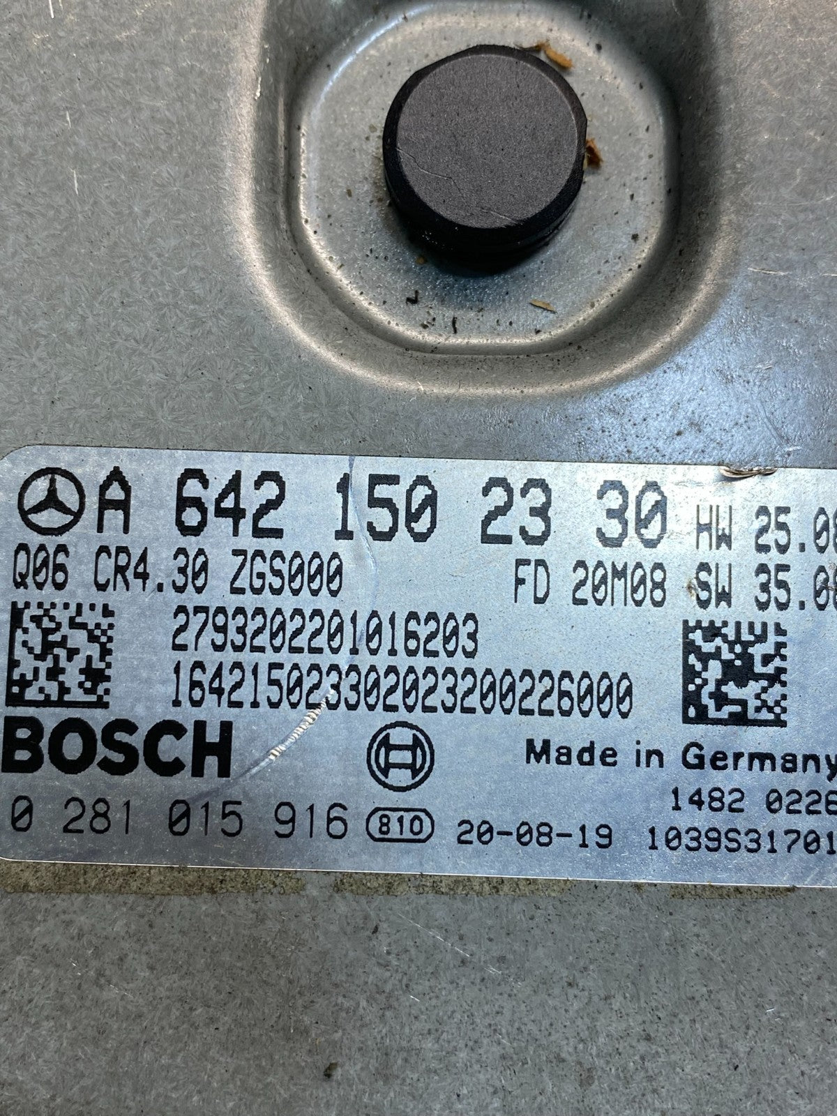 2007 to 2009 Mercedes Sprinter ECU ECM Engine Control Module Unit ac7005 DG2