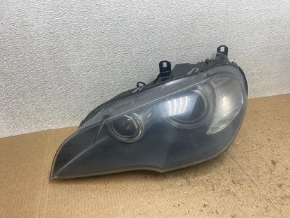 2007 2008 2009 2010 Bmw X5 Left Driver Lh Side Headlight Xenon Hid W7632 DW2