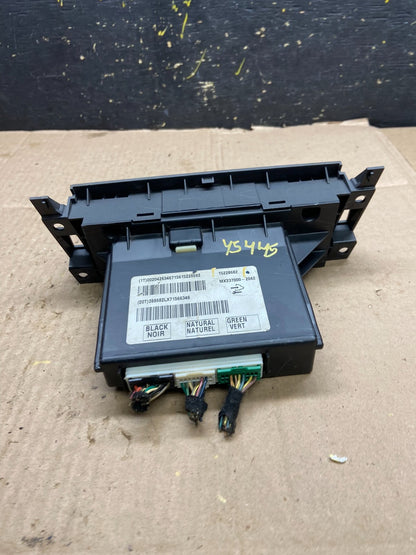 2006 to 2011 Cadillac DTS AC Heater Climate Control Panel Y5445 DG3