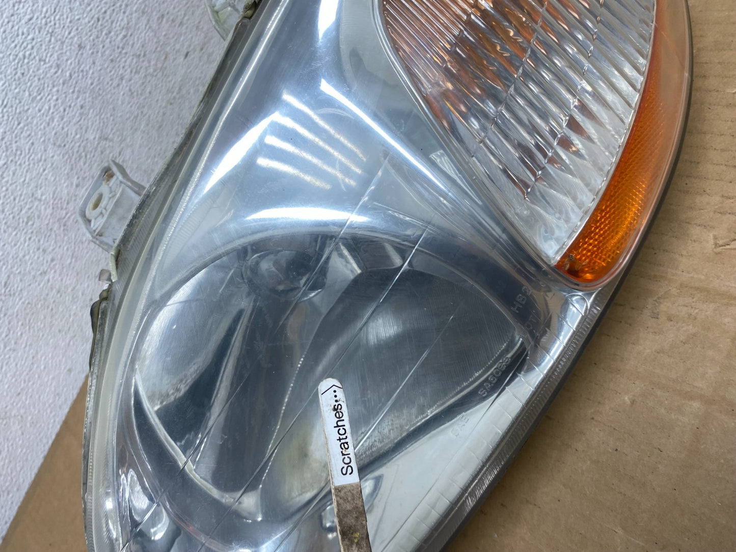 1996 - 1998 Honda Civic Sedan Left Driver LH Headlight Halogen AD0777 DW3
