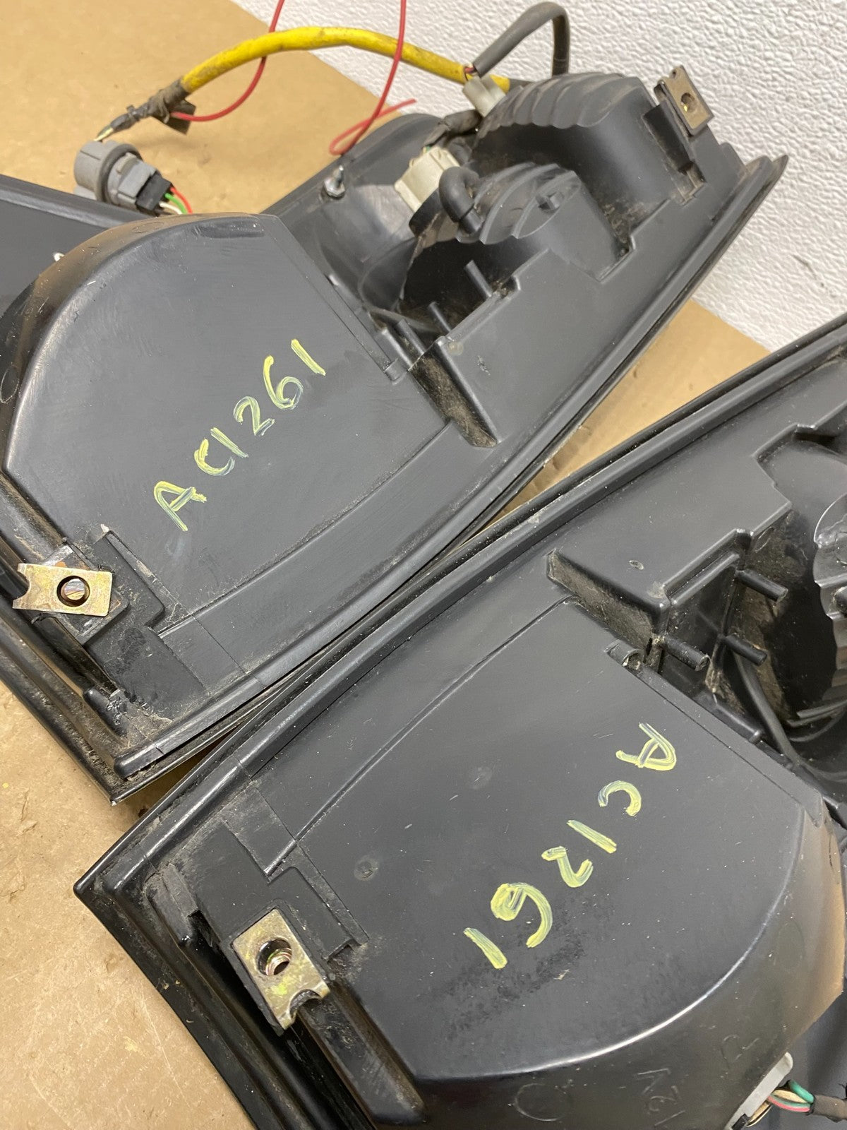 2015 to 2017 Ford F150 Left+Right Side Full LED Black Tail Lights AC1261 DG9