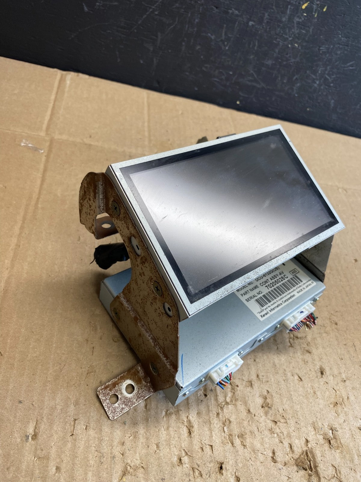 2011 - 2013 Nissan Murano Radio CD Gps Screen Navigation Display AB9639 DG1