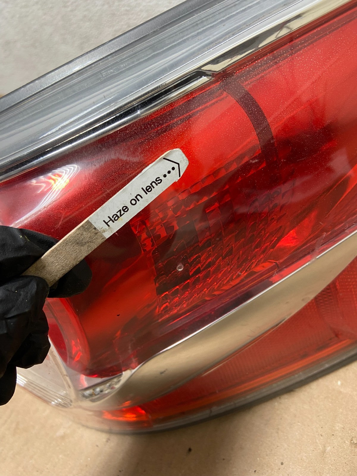 2013 2014 2015 Nissan Altima Right Passenger RH Side Tail Light TYC AD6483 DW5