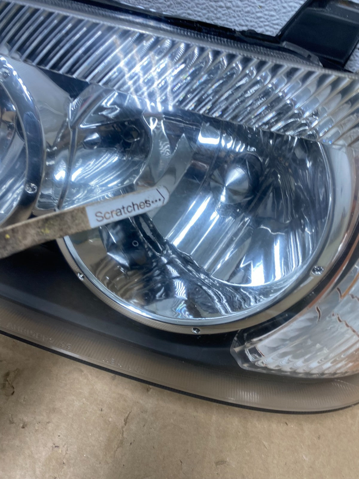 2001 2002 2003 Toyota Highlander Headlights Left+Right Side AF8195 DW4