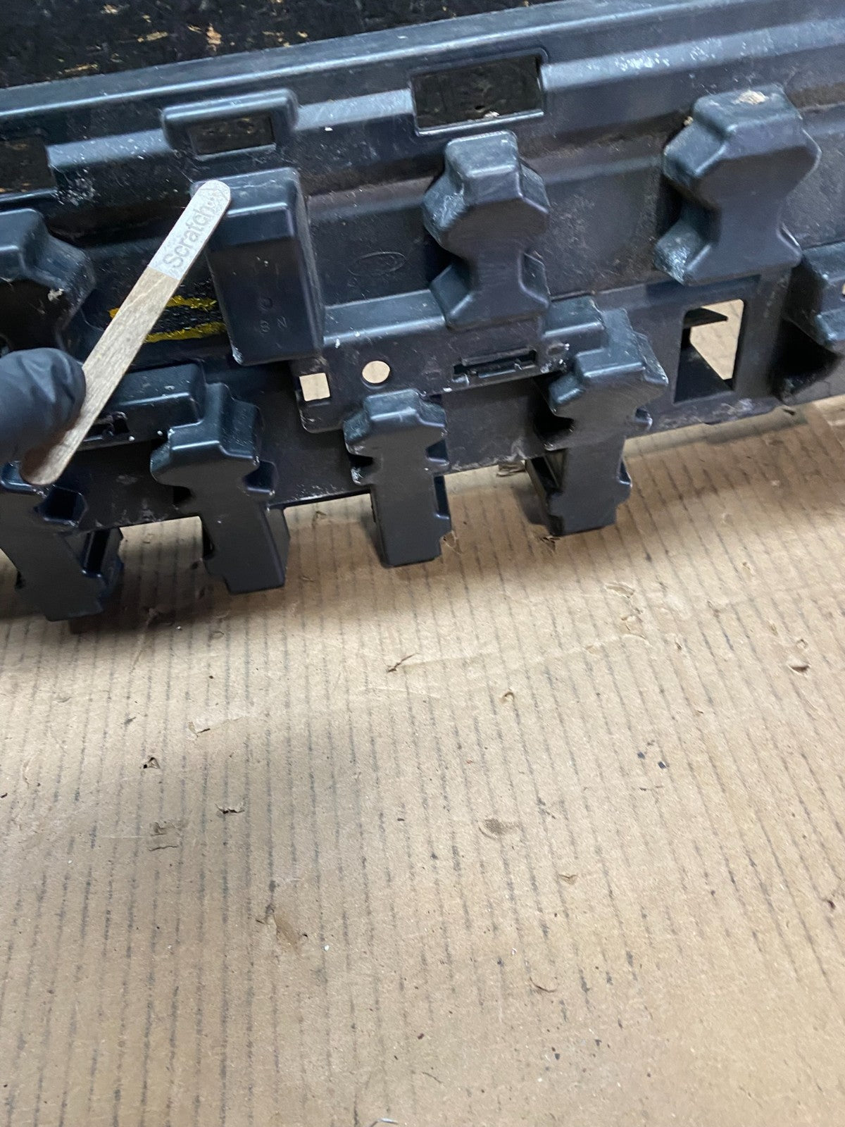 2013 to 2016 Ford Fusion Rear  Bumper Bracket Impact Energy Absorber W5787 DG3