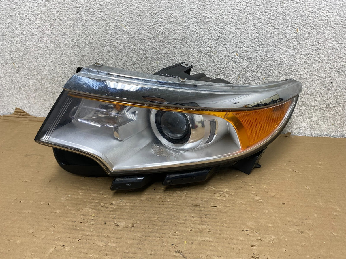 2011 to 2014 Ford Edge Front Left Driver Side Headlight Halogen DEPO AG9296 DW0
