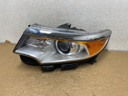 2011 to 2014 Ford Edge Front Left Driver Side Headlight Halogen DEPO AG9296 DW0