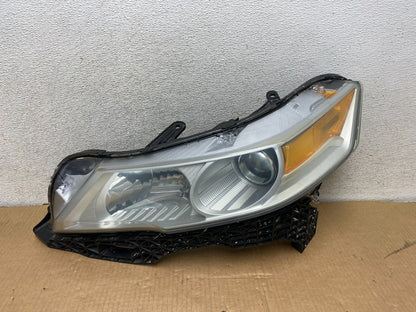 2009 to 2011 Acura TL Headlight Left Driver LH Side Xenon HID AI6915 DW0