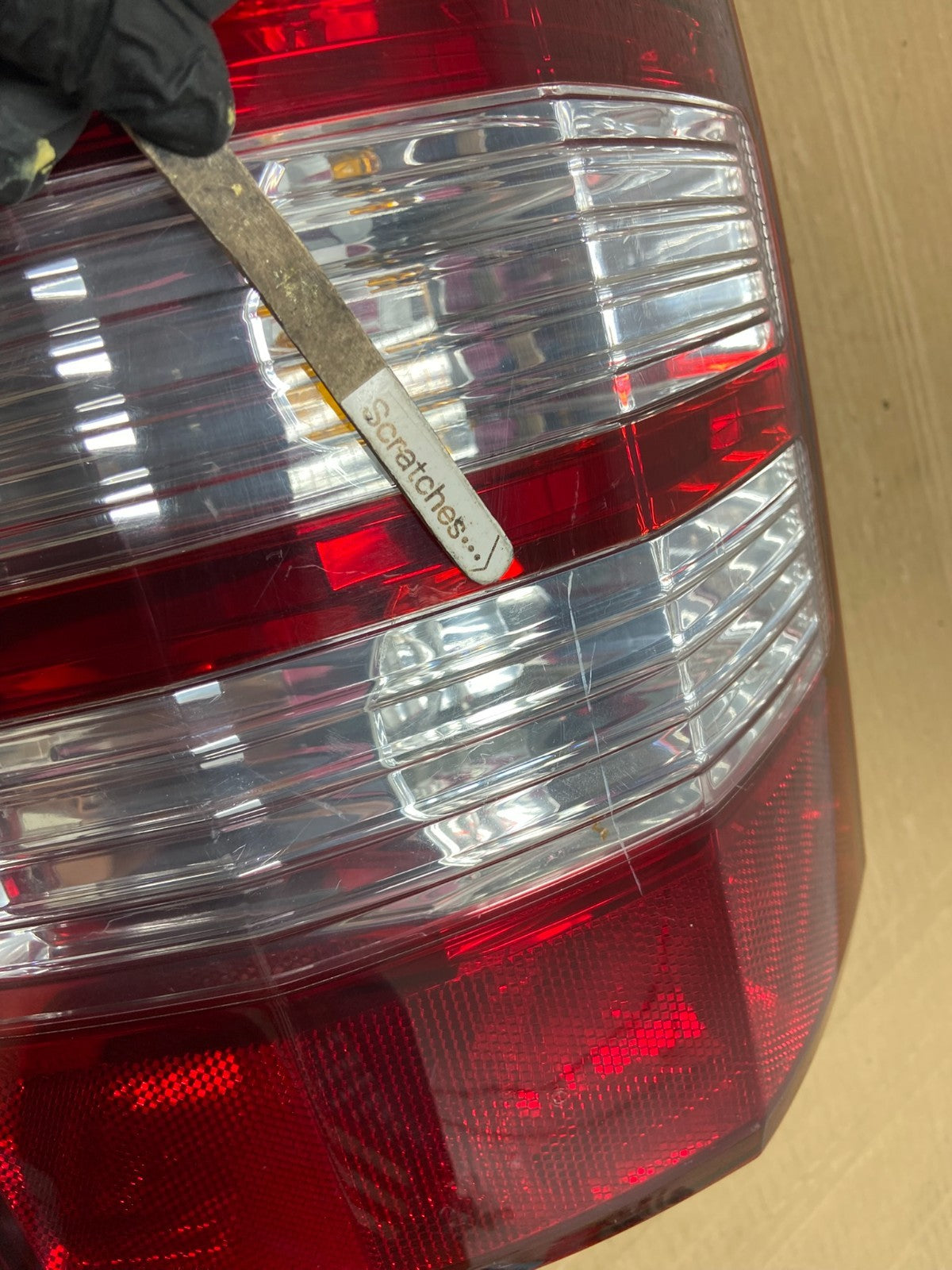 2008 to 2012 Jeep Liberty Left Driver Side Lh Tail Light AG8935 DW3