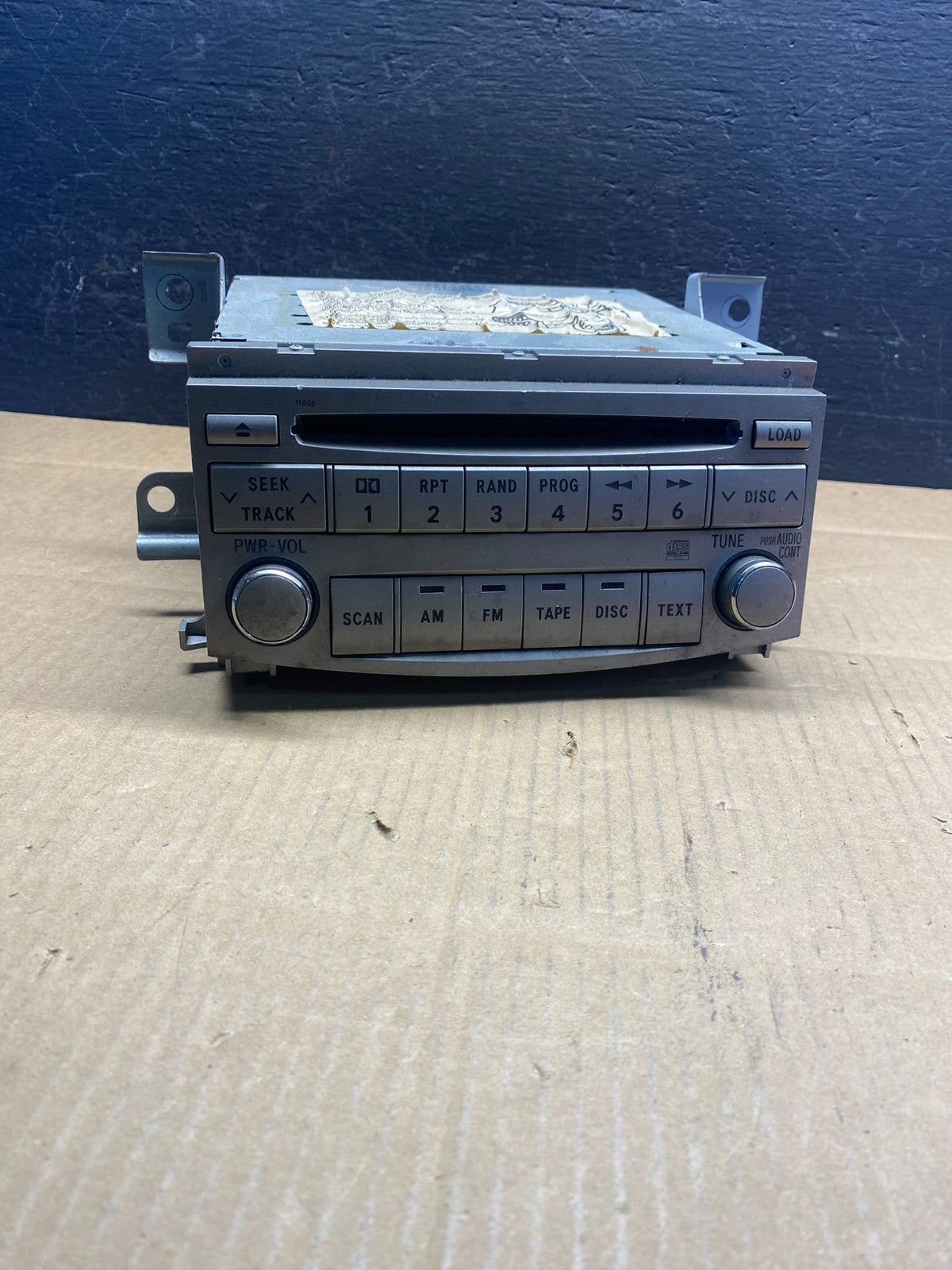 2005 2006 2007 Toyota Avalon AM FM CD Mp3 Radio Receiver ad1555 DG0