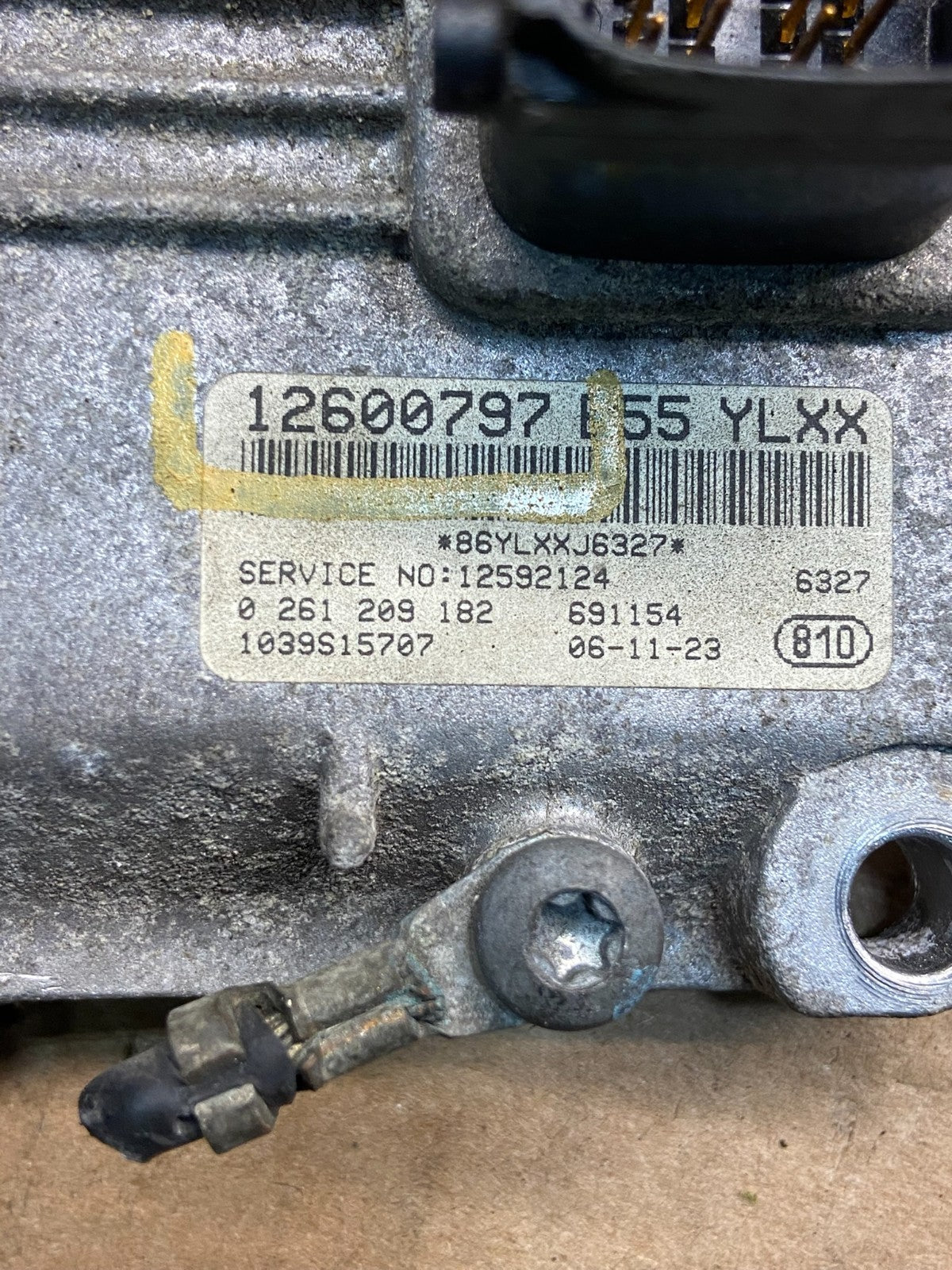 2004 - 2007 Cadillac CTS 3.6L Engine Control Unit Module ECM ECU AE2342 DW2