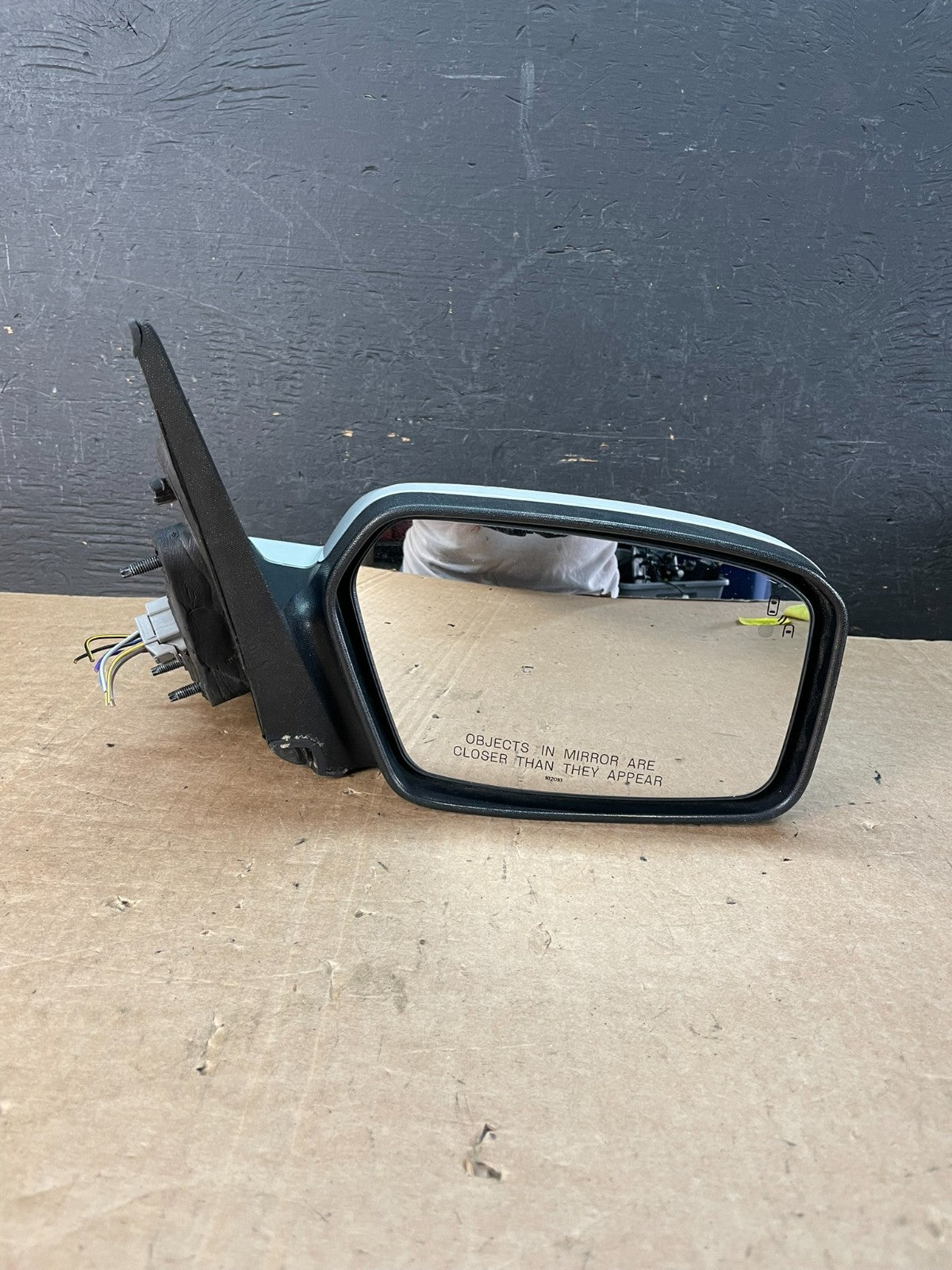 2011 to 2012 Ford Fusion Milan Right Passenger View Door Blind Mirror AE8519 DW8