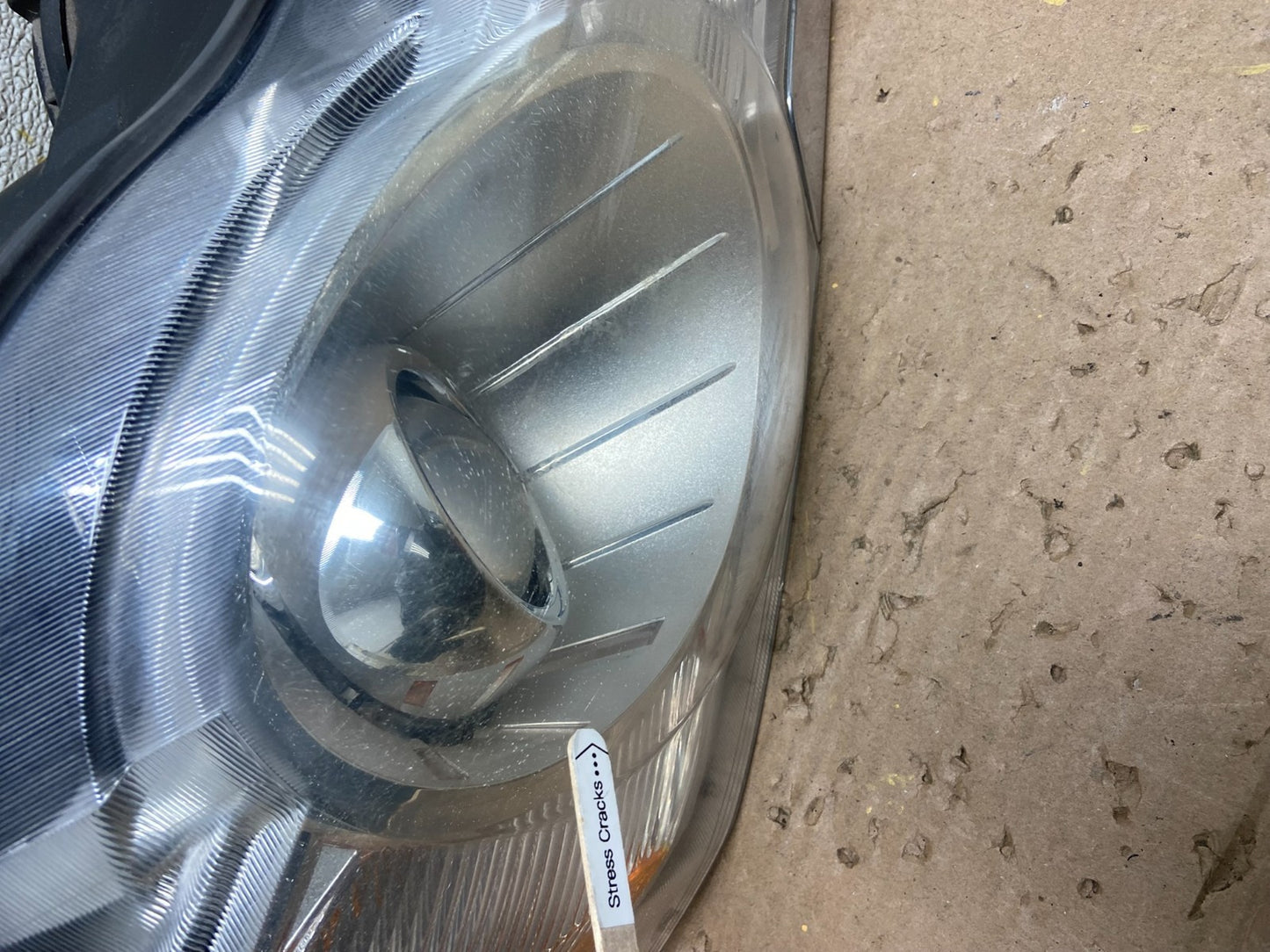 2009 2010 2011 Jaguar XF Right Passenger RH Xenon HID Headlight OEM AB0837 DG3