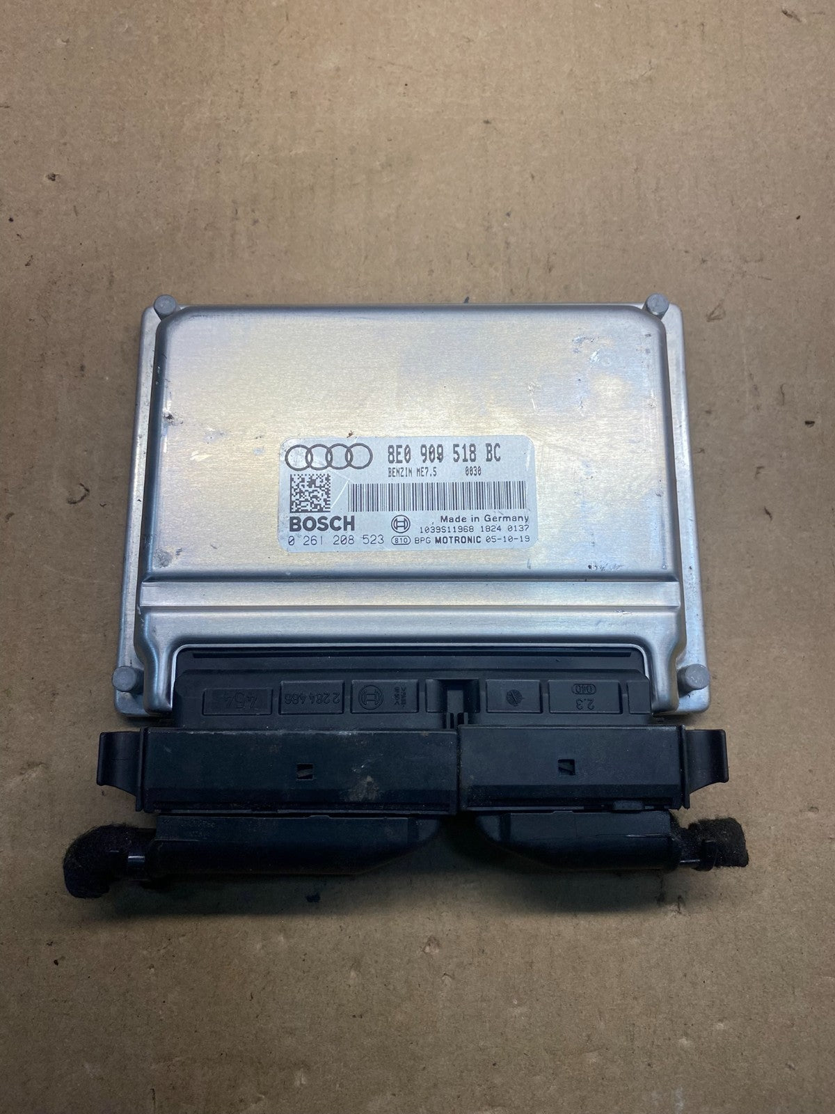 2005 2006 Audi A4 1.8L Engine Computer Ecu Pcm Ecm Pcu 8E0909518BC AE7428 DW0