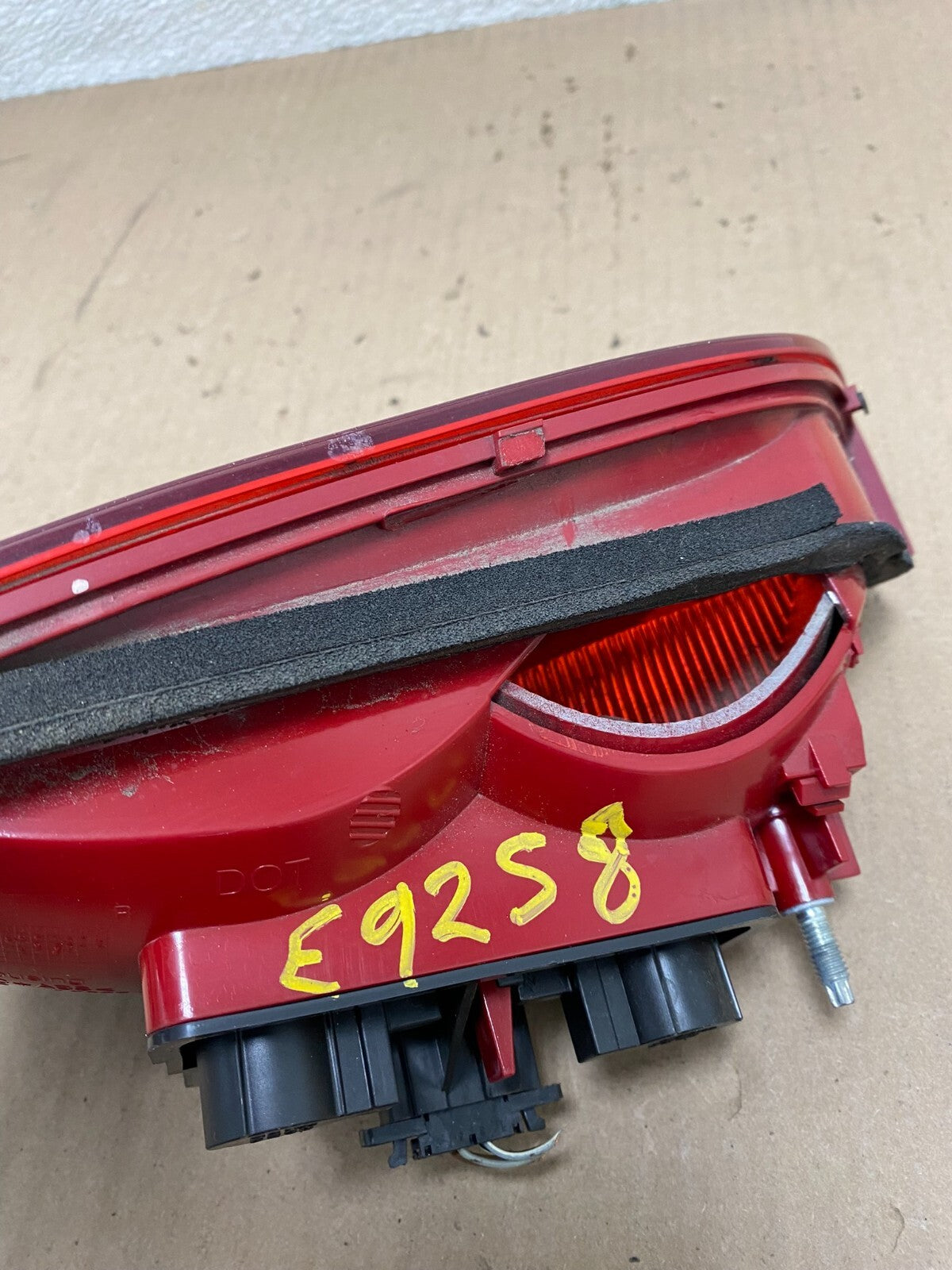 2009 2010 2011 2012 Audi A4 Sedan Right Passenger Inner Tail Light Oem E9258 DG15