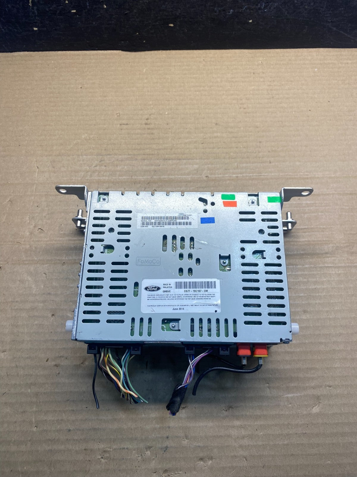 2013 2014 2015 Ford Fusion Radio Audio Receiver AM FM CD MP3 AF3853 DW4