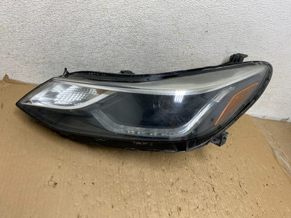 2016-2019 Chevrolet Cruze Left Driver LH W/LED Daytime Headlight AH2873 DW0