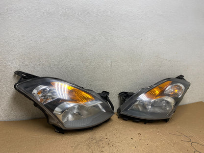 Sedan 2007 2008 2009 Nissan Altima Left+Right Set Headlights V0568 DW2