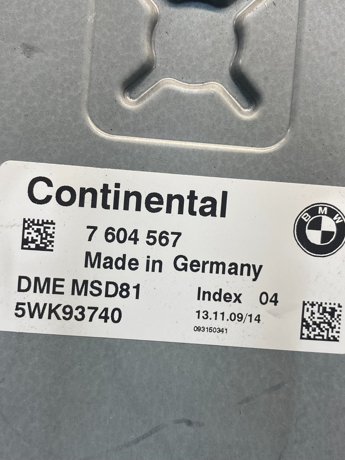 2007 to 2010 BMW N54 335i 535i Engine ECU ECM Computer Module 7604567 ad7651 DG2