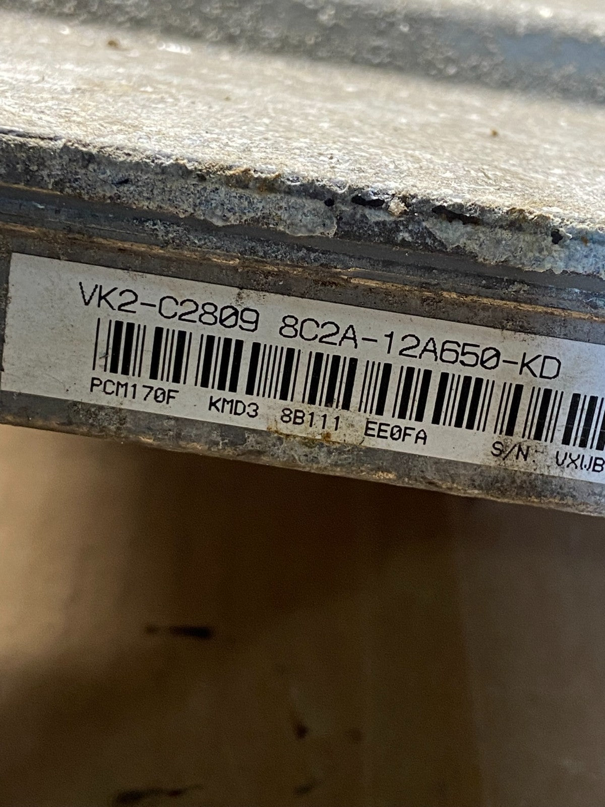 2008 Ford Van E-Series 5.4L Engine Control Module Unit ECU af9335 DG2