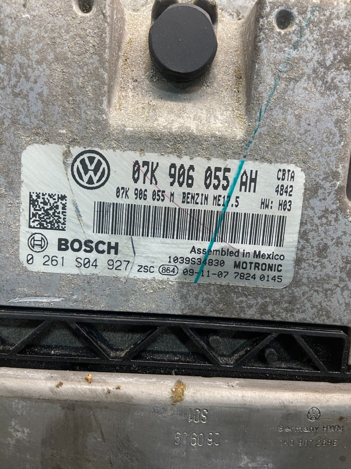 2010 2014 Volkswagen Jetta Passat 2.5L ECM Engine Control Unit ECU AF9108 DG2
