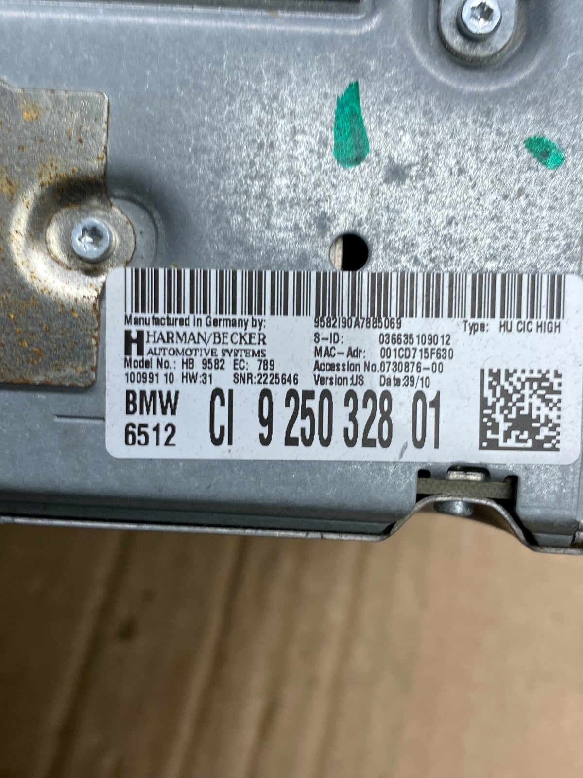 2010-2013 BMW F10 535i 550i GT Am Fm Cd Player Radio Receiver OEM aa4634 DG5
