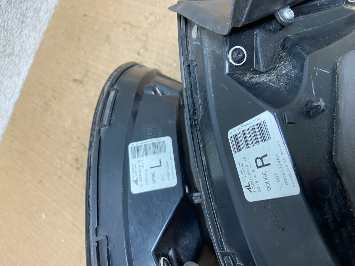 2013 to 2016 Dodge Dart Left+Right Side Tail Lights AI5531 DW10