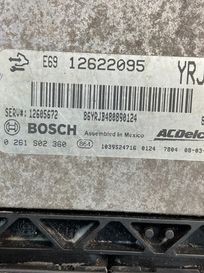 2008 - 2009 Cadillac CTS STS Engine Computer ECU Control Module ECM AE4742 DW2