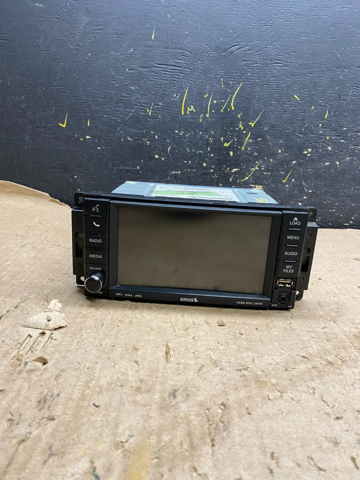 2008 2013 Jeep Dodge Chrysler Screen Display CD Player Satellite Radio Z1956 DG0