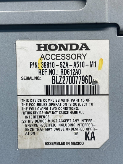 2012 to 2015 Honda Pilot Information Display Screen AD1639 DG6