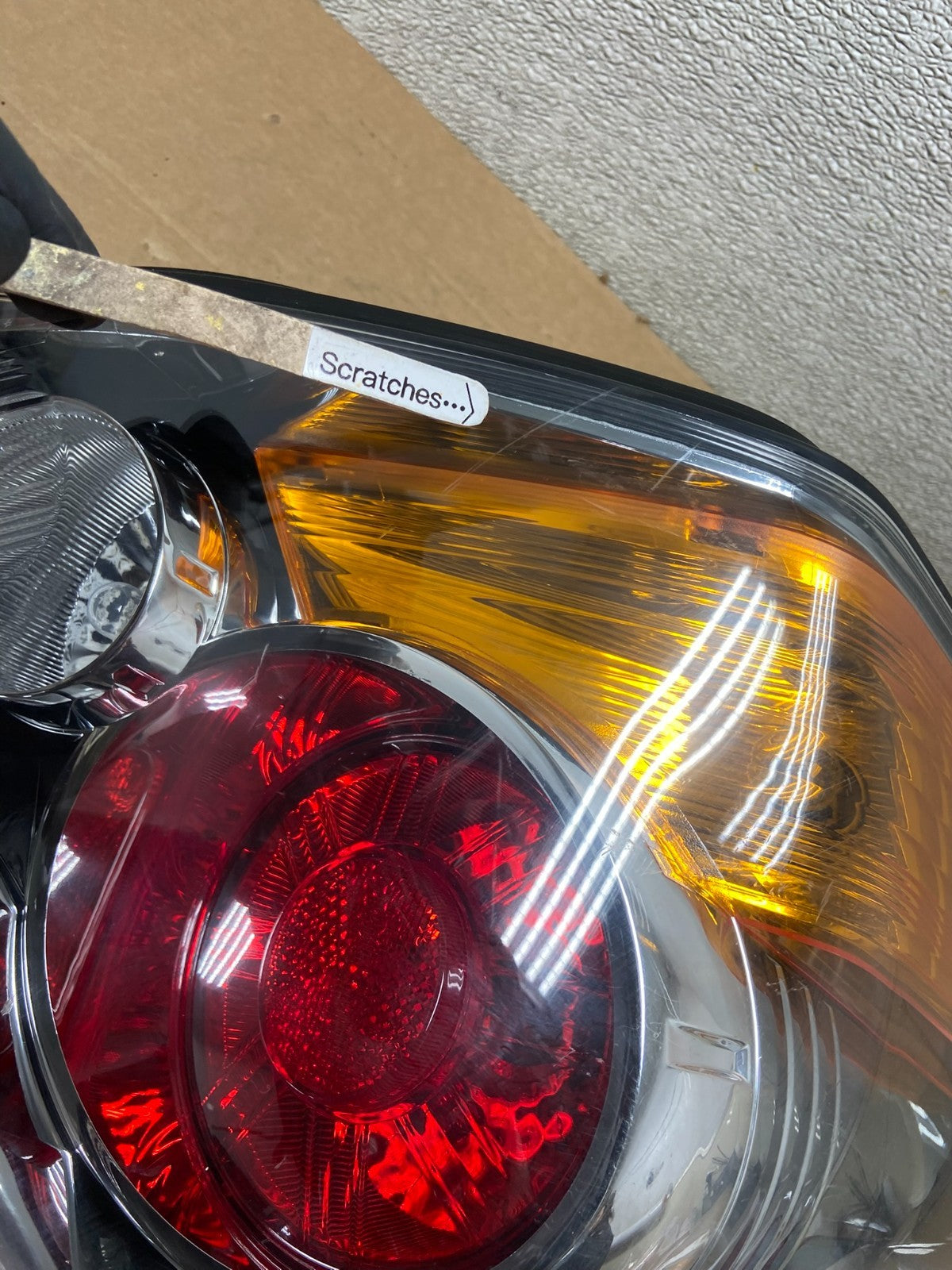2007 to 2012 Nissan Altima Right Passenger Rh Side Tail Light OEM AB4682 LK3